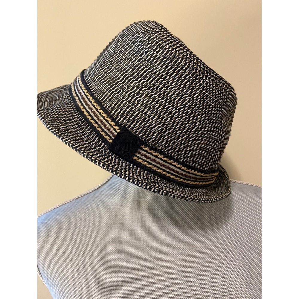 Fedora Hat Cotton Blend Travel Event Quiet Luxury SKU20